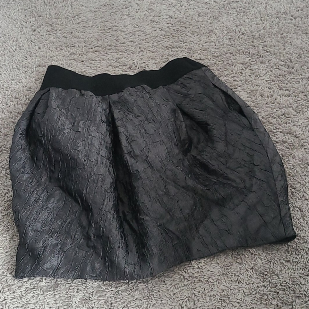 Papaya grey balloon skirt small